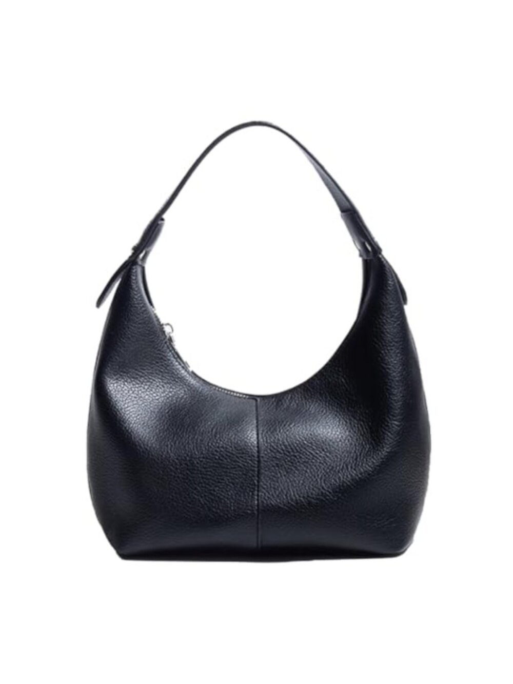 Vegan Leather Hobo Bag Crescent Shoulder Slouchy Tote Handbag Clutch Purse